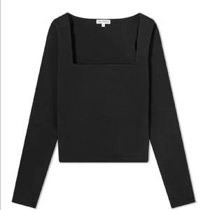 Good American square neck long sleeve